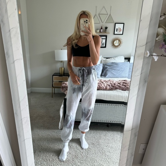 Brown Dyed Girl Tie-Dye Sweatpants - Picture 2 of 6